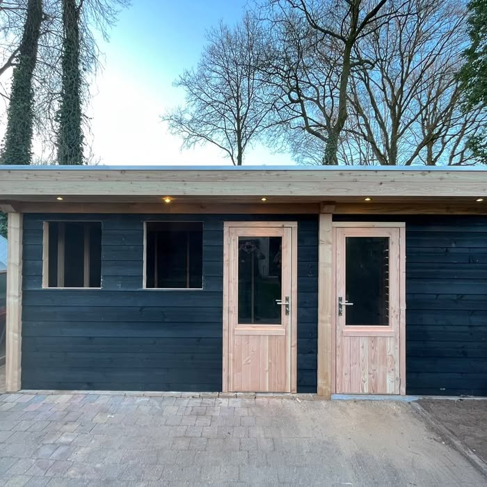 Schuren of tuinhuisjes door Twente Schuttingen